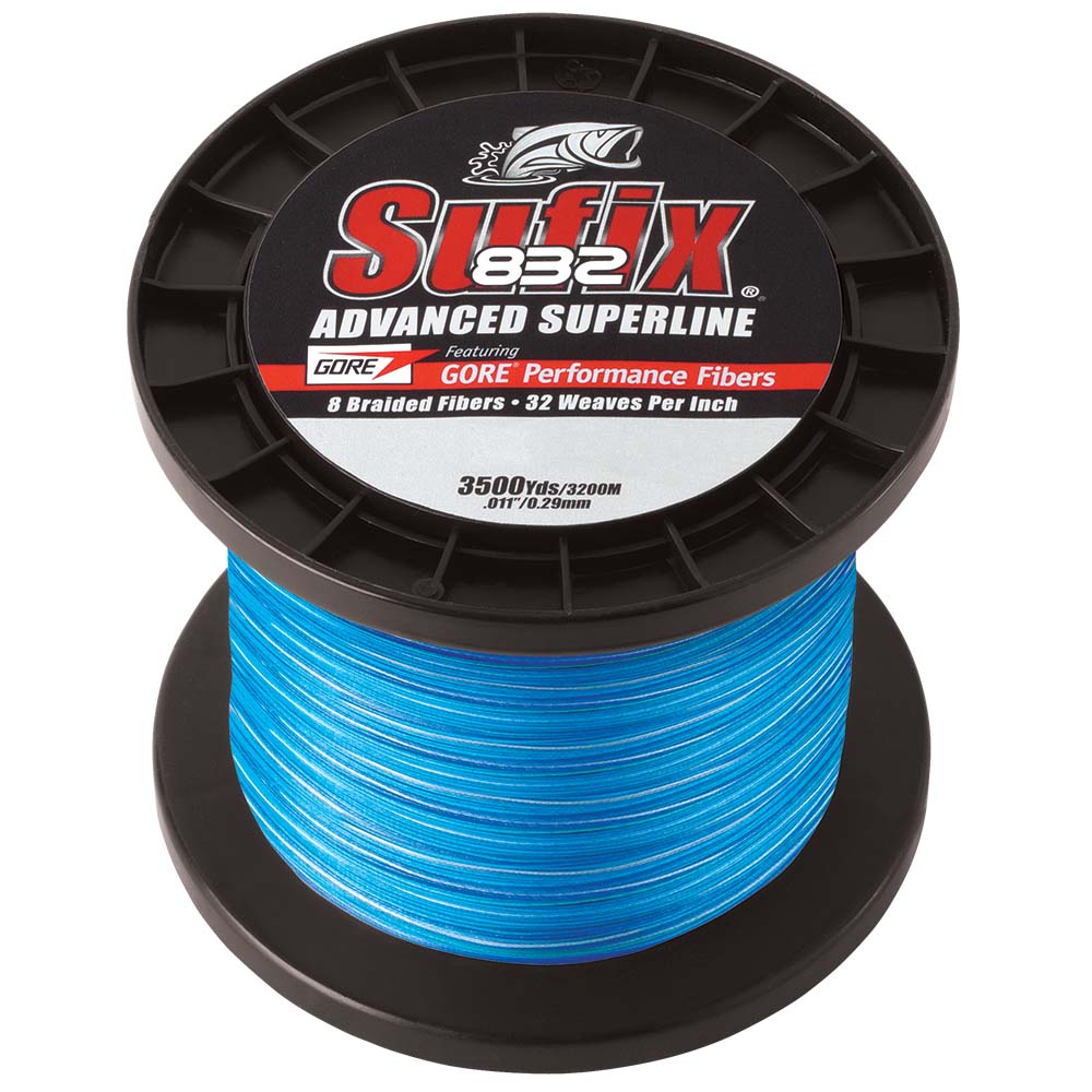 Sufix 832 Advanced Superline Braid - 30lb - Coastal Camo - 3500 yds OutdoorUp