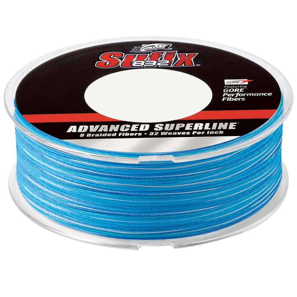 Sufix 832 Advanced Superline Braid - 30lb - Coastal Camo - 600 yds OutdoorUp