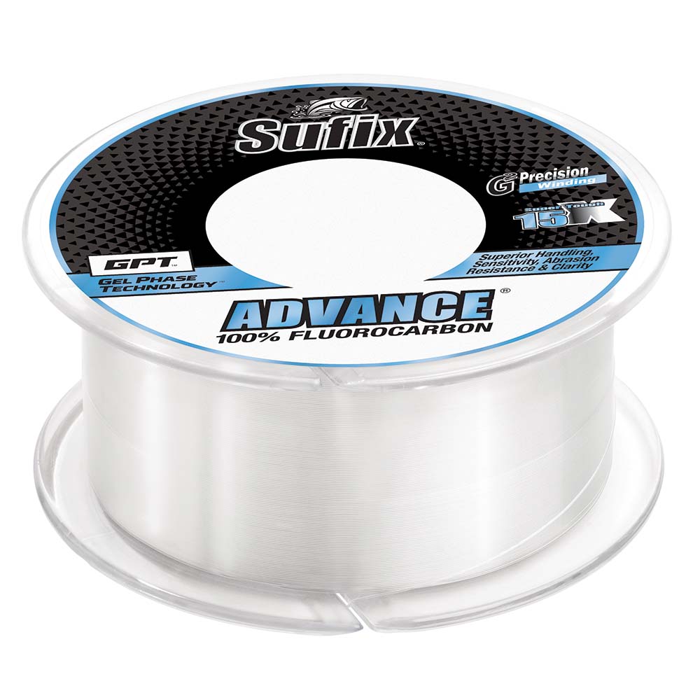 Sufix Advance Fluorocarbon - 12lb - Clear - 200 yds OutdoorUp