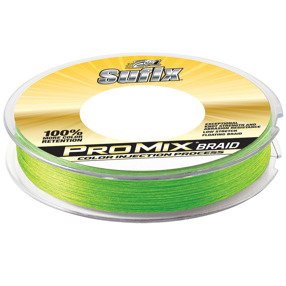 Sufix ProMix Braid - 10lb - Neon Lime - 300 yds OutdoorUp