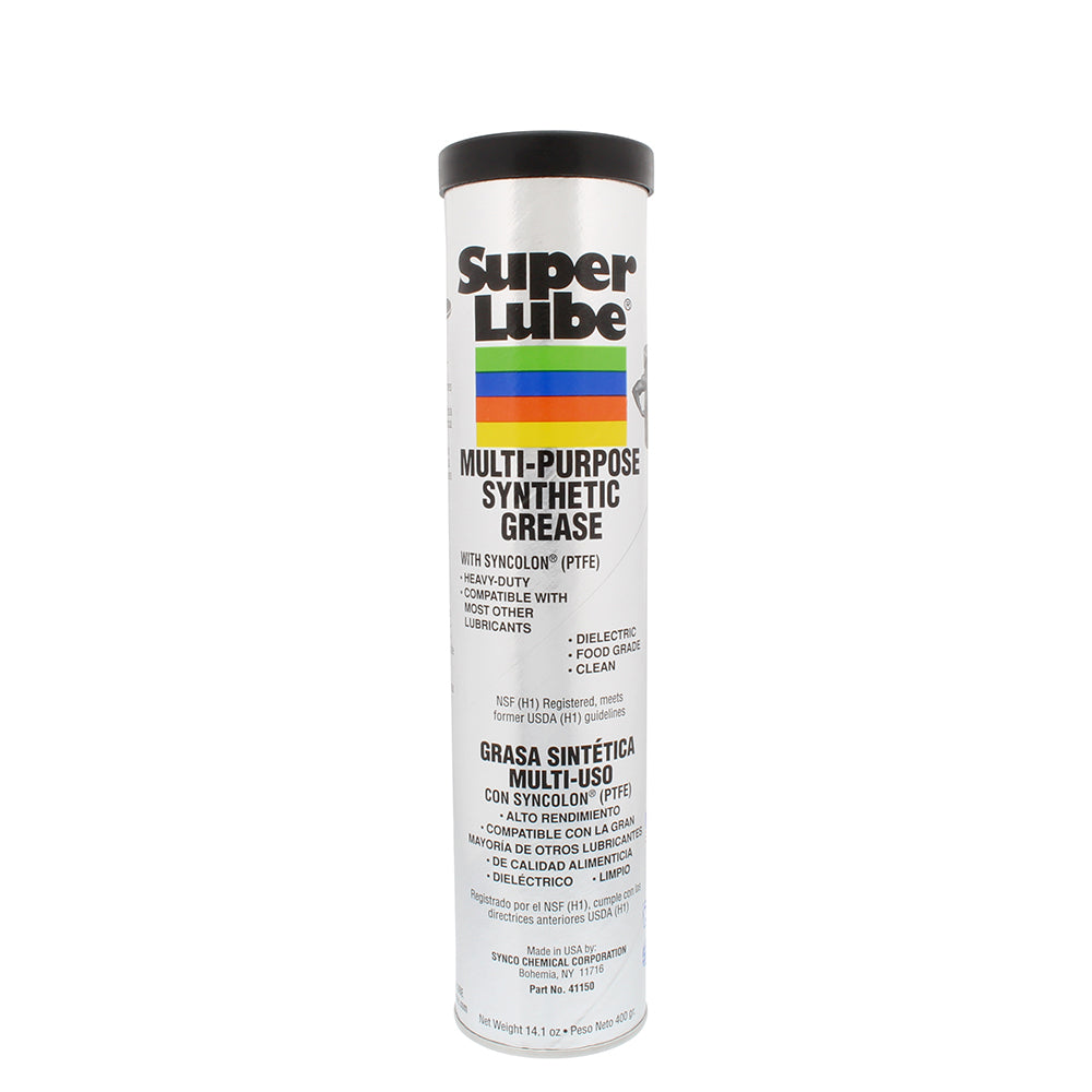 Super Lube Multi-Purpose Synthetic Grease w/Syncolon (PTFE) - 14.1oz Cartridge OutdoorUp