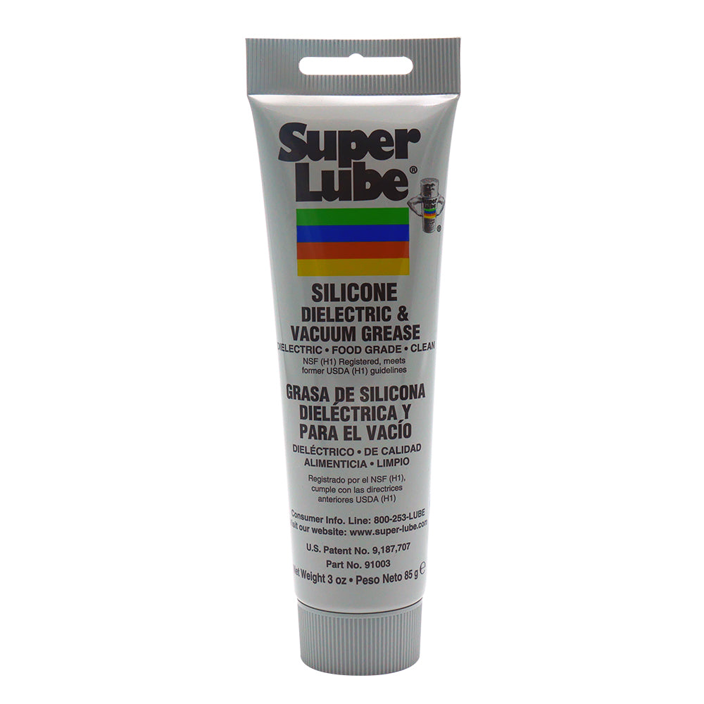 Super Lube Silicone Dielectric  Vacuum Grease - 3oz Tube OutdoorUp