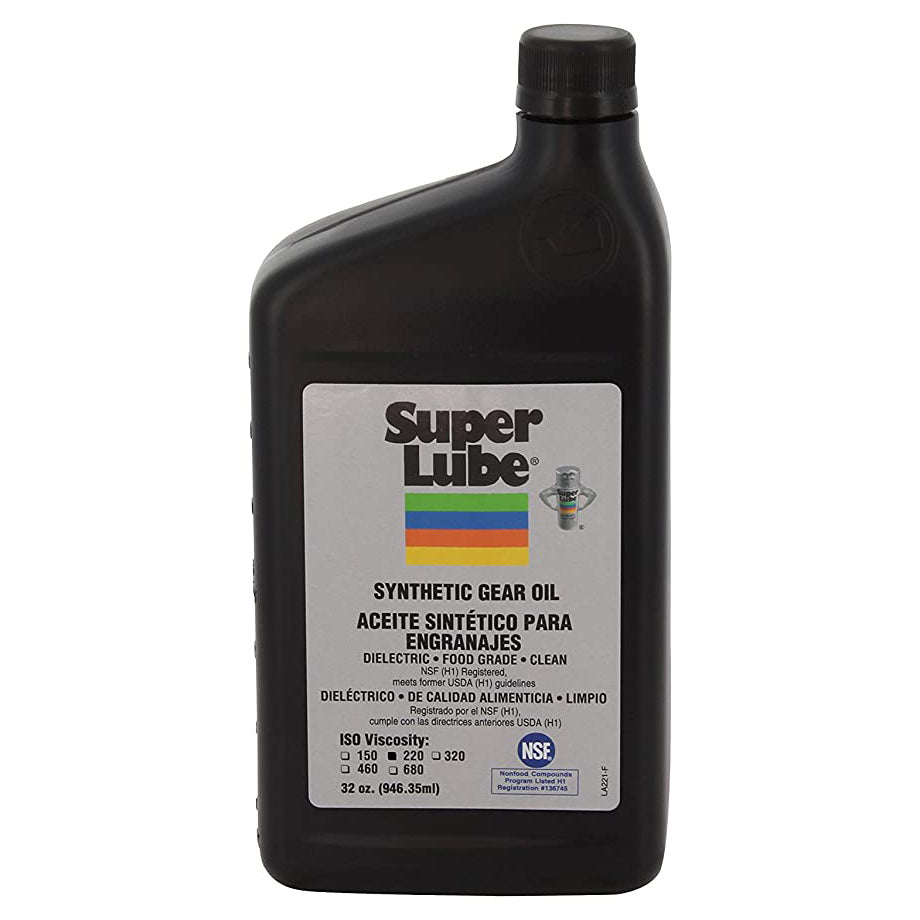 Super Lube Synthetic Gear Oil IOS 220 - 1qt OutdoorUp