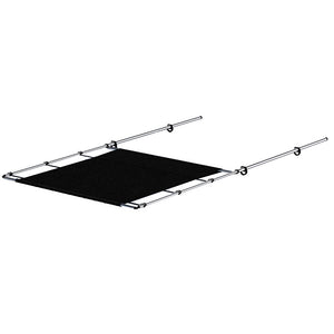 SureShade PTX Power Shade - 69" Wide - Stainless Steel - Black OutdoorUp