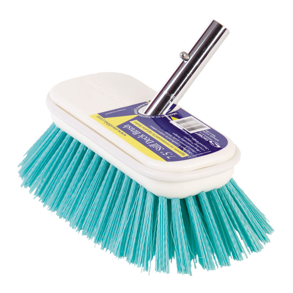 Swobbit 7.5" Stiff Cleaning Brush - Green OutdoorUp