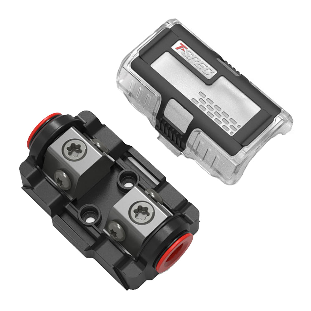 T-Spec VDMANL DUAL Mini-ANL Fuse Holder - 1/0 to 4/8 AWG OutdoorUp