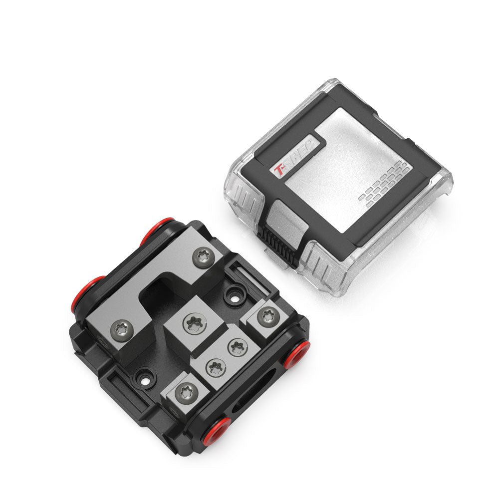 T-Spec VPNB2 MANL 2 Position All-In-One Distribution Block w/Cover OutdoorUp