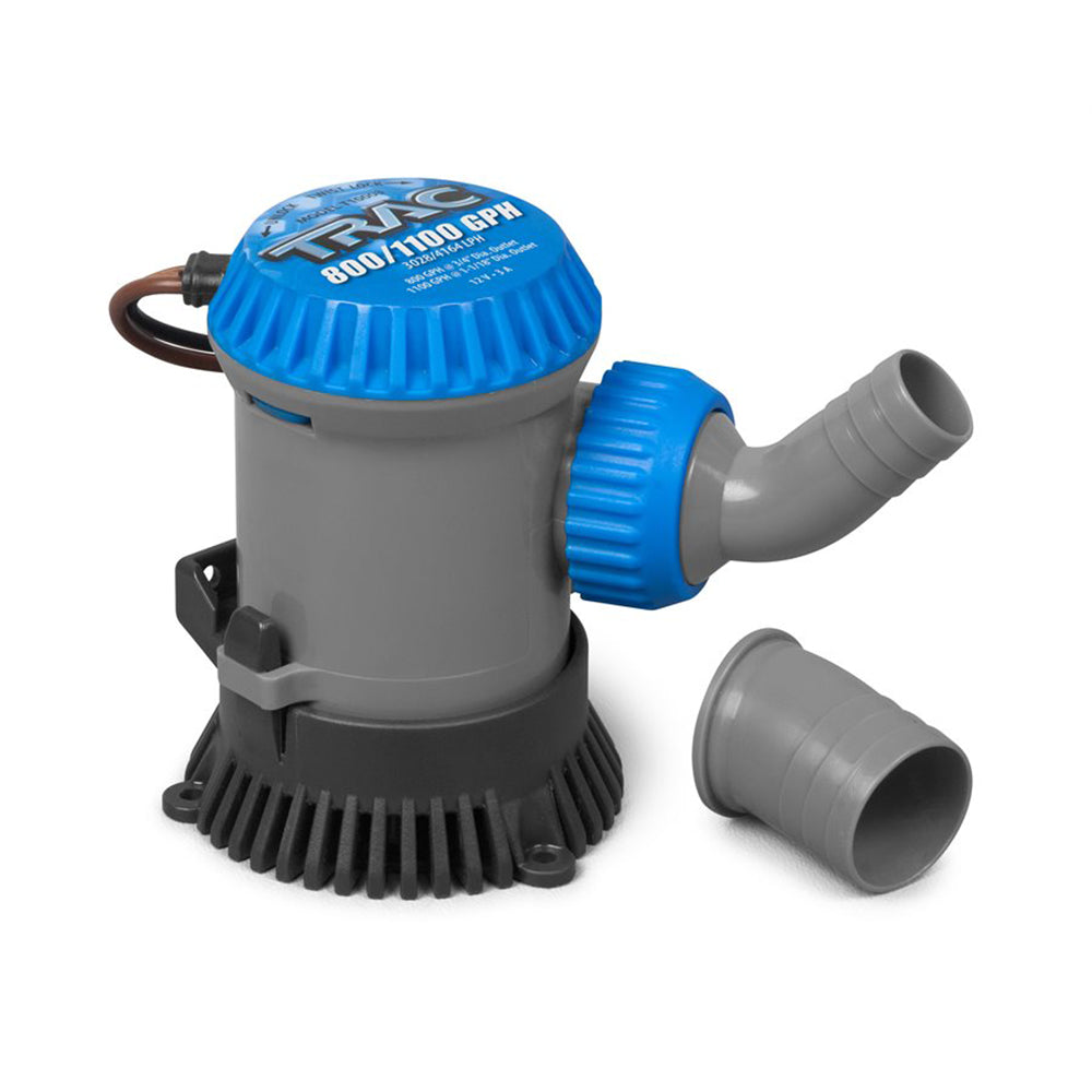 TRAC Outdoors Bilge Pump - 800/1100 GPH - Non-Automatic OutdoorUp