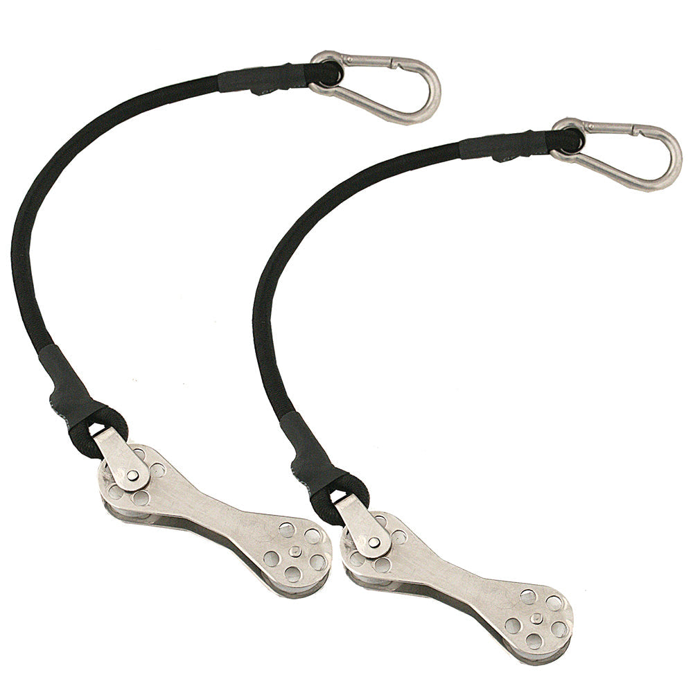 Taco Shock Cord w/Double Roller (Pair) OutdoorUp