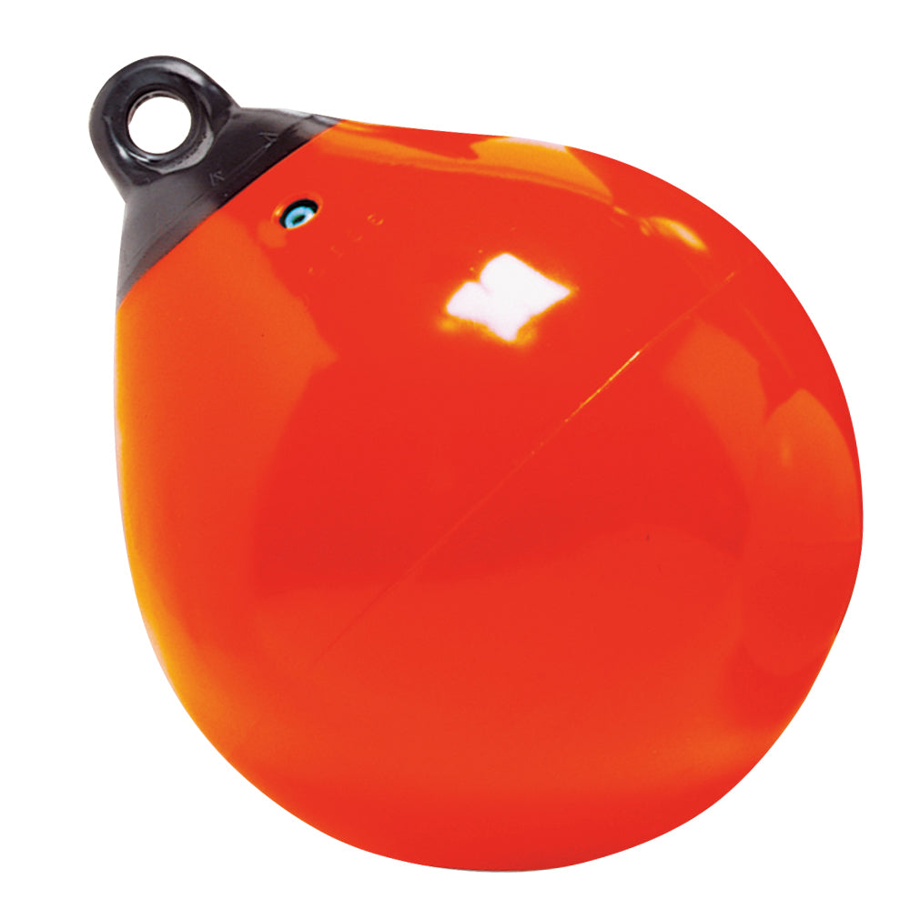 Taylor Made 12" Tuff End Inflatable Vinyl Buoy - Orange OutdoorUp