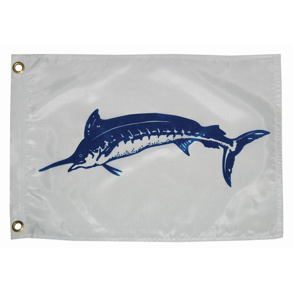 Taylor Made 12" x 18"  Blue Marlin Flag OutdoorUp