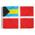 Taylor Made Bahamas Courtesy Flag 12" x 18" OutdoorUp