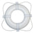 Taylor Made Foam Ring Buoy - 20" - White w/White Grab Line OutdoorUp