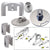 Tecnoseal Anode Kit w/Hardware - Mercury Bravo 3 2004-Present - Zinc OutdoorUp