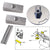 Tecnoseal Anode Kit w/Hardware - Mercury Verado 4 - Aluminum OutdoorUp