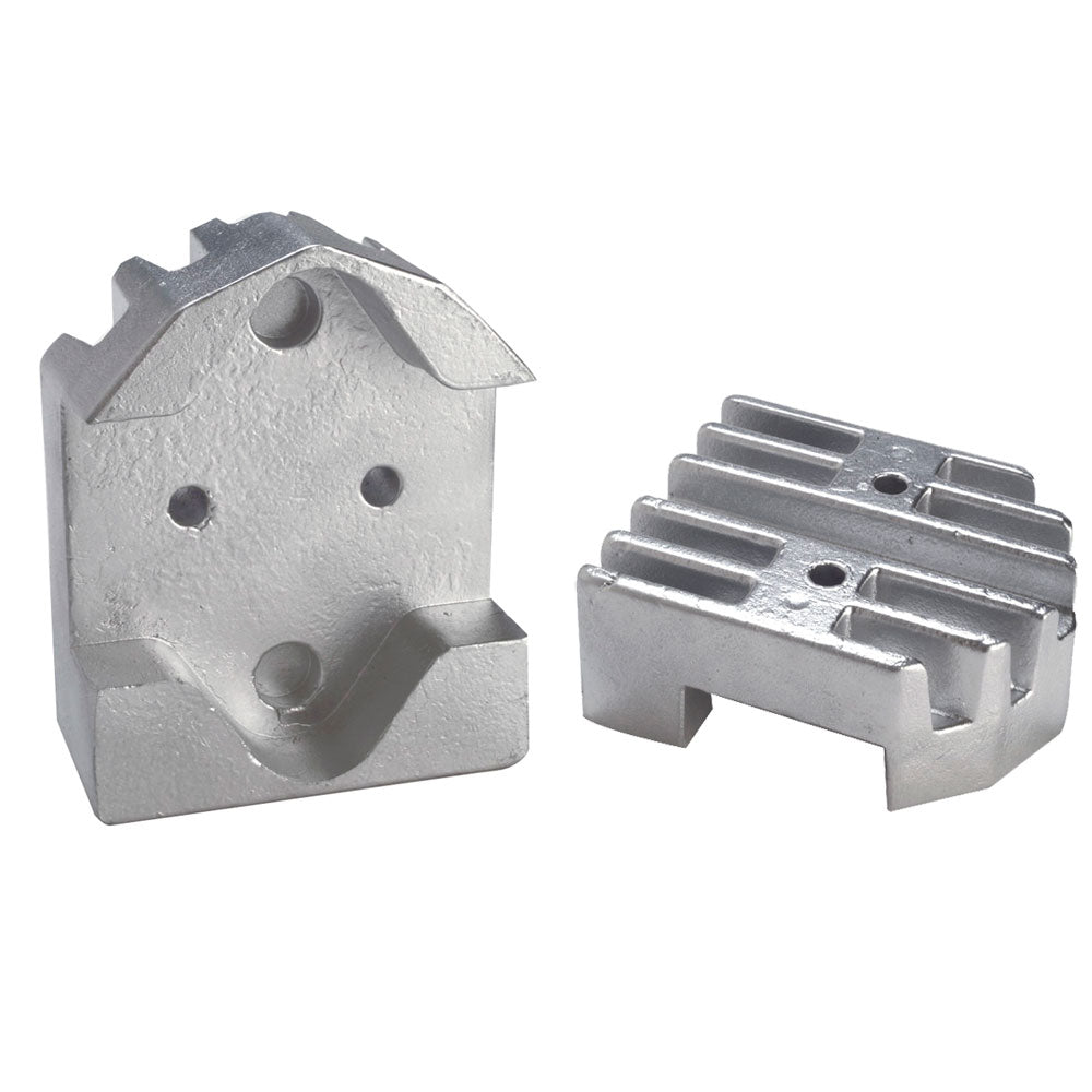 Tecnoseal Gimbal Block Anode - Zinc Finned OutdoorUp