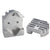 Tecnoseal Gimbal Block Anode - Zinc Finned OutdoorUp