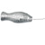 Tecnoseal Grouper Suspended Anode w/Cable & Clamp - Zinc OutdoorUp