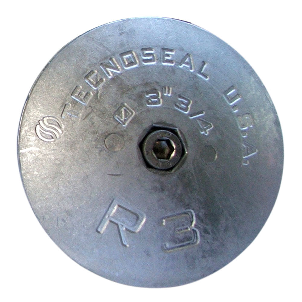 Tecnoseal R3 Rudder Anode - Zinc - 3-3/4" Diameter OutdoorUp