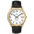 Timex Easy Reader 35mm Watch - Black Leather Strap/Gold Tone Case OutdoorUp