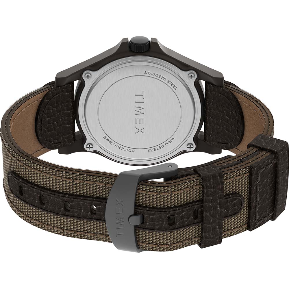 Timex Expedition Acadia Watch - Brown Natural Dial - Brown Strap OutdoorUp