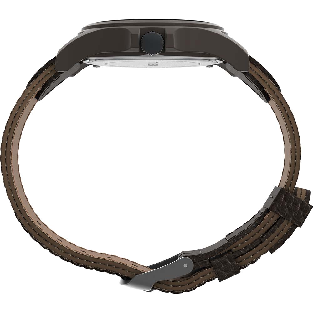 Timex Expedition Acadia Watch - Brown Natural Dial - Brown Strap OutdoorUp