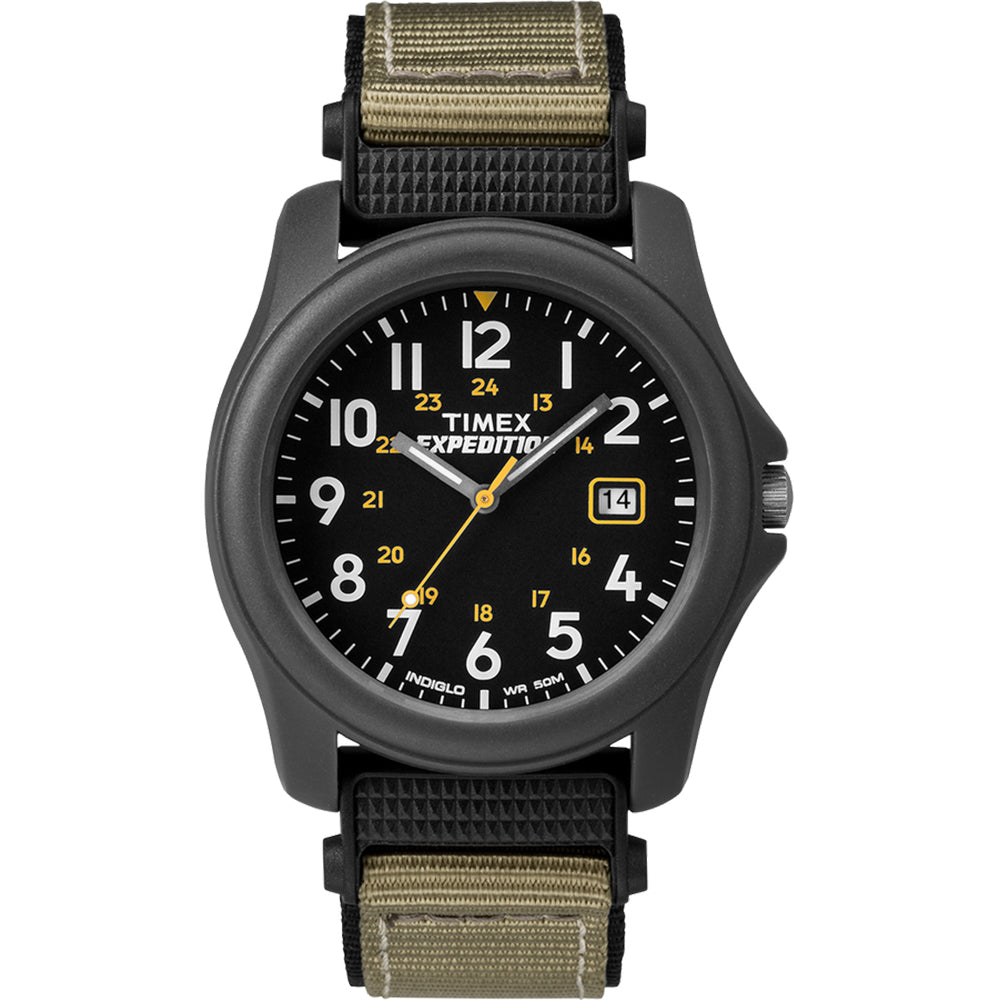 Timex Expedition Camper Nylon Strap Watch - Black OutdoorUp