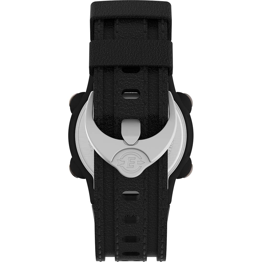 Timex Expedition Chrono 39mm Watch - Black Leather Strap OutdoorUp