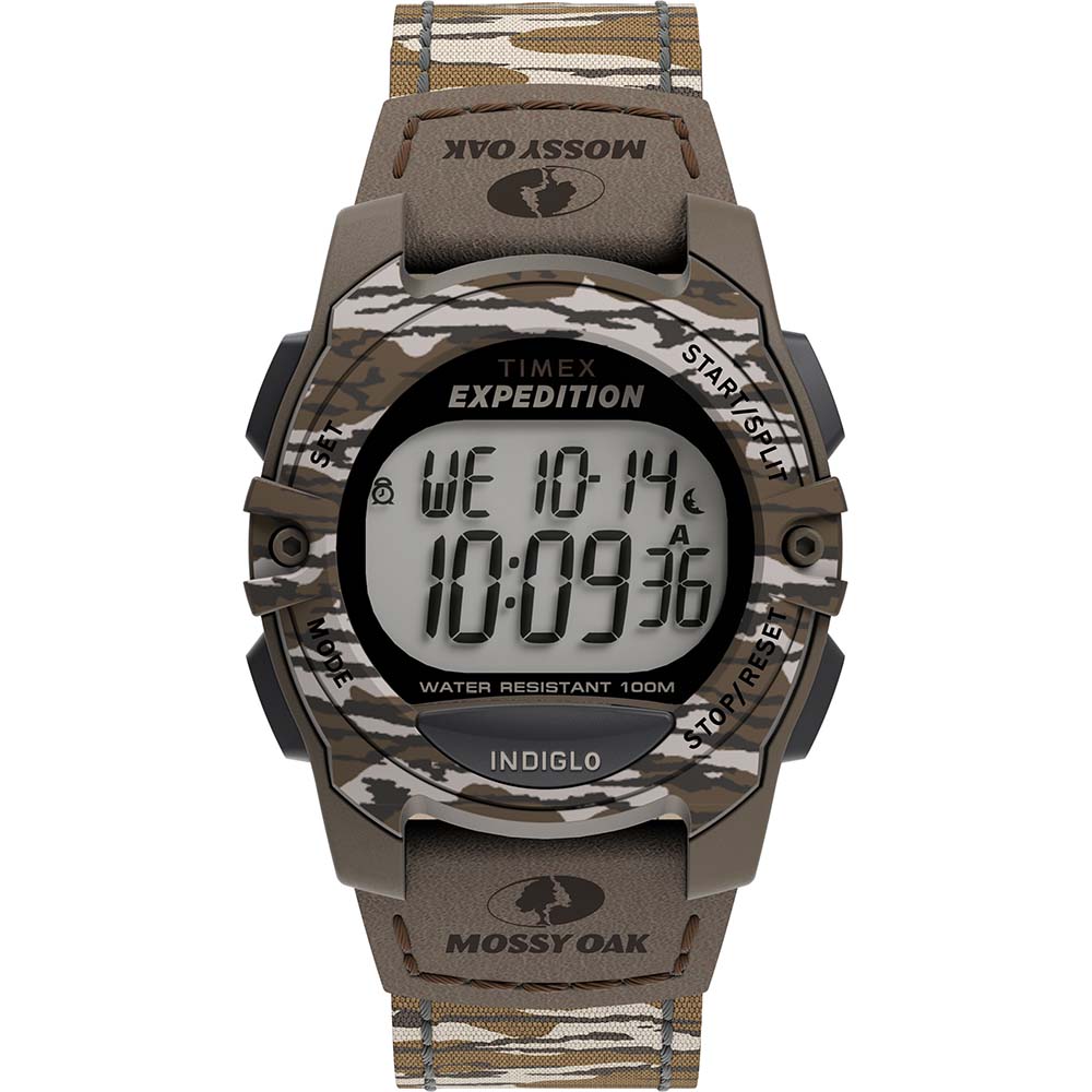 Timex Expedition Digital Cat 33mm - Mossy Oak - Quartz Canvas OutdoorUp