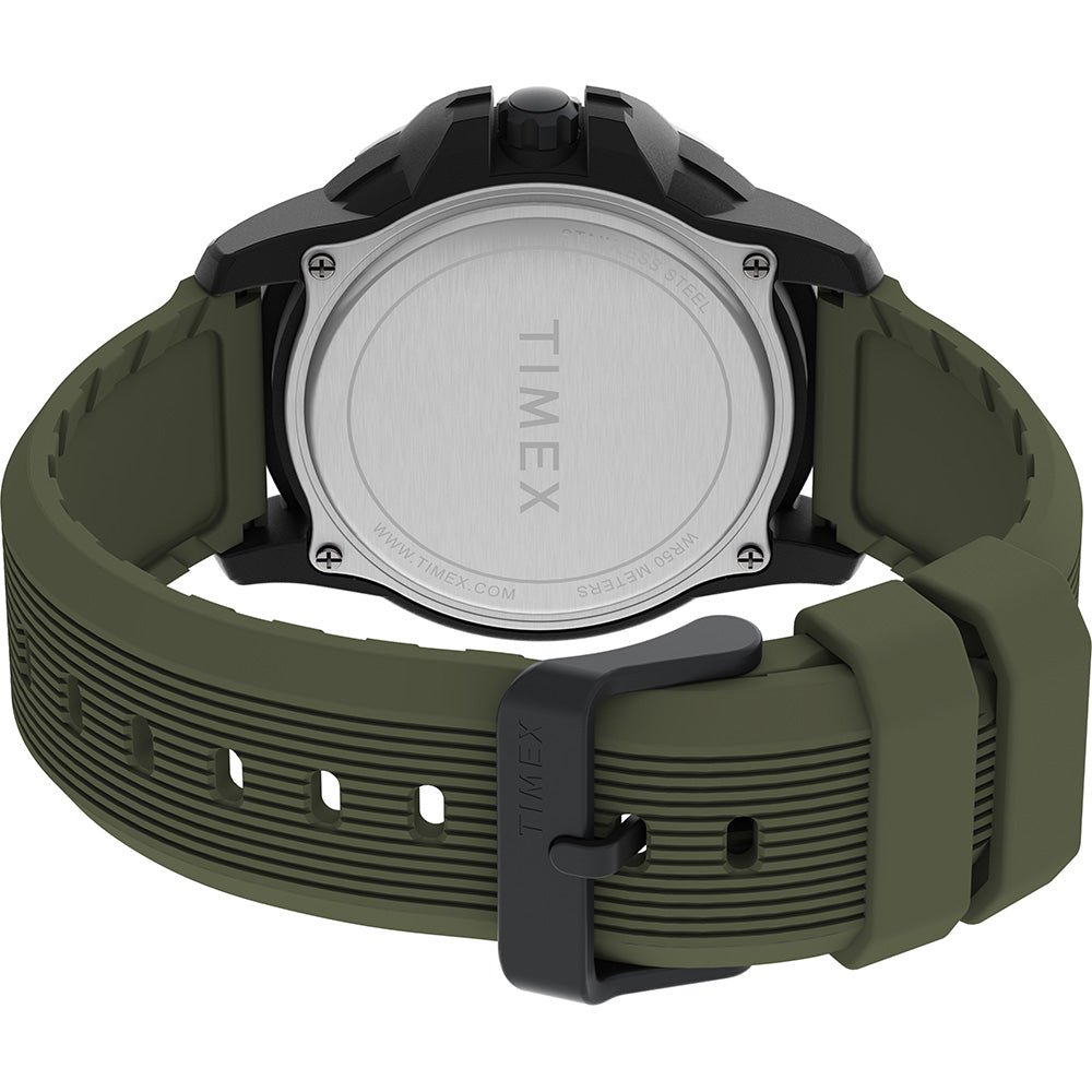 Timex Expedition Gallatin - Green Dial  Green Silicone Strap OutdoorUp
