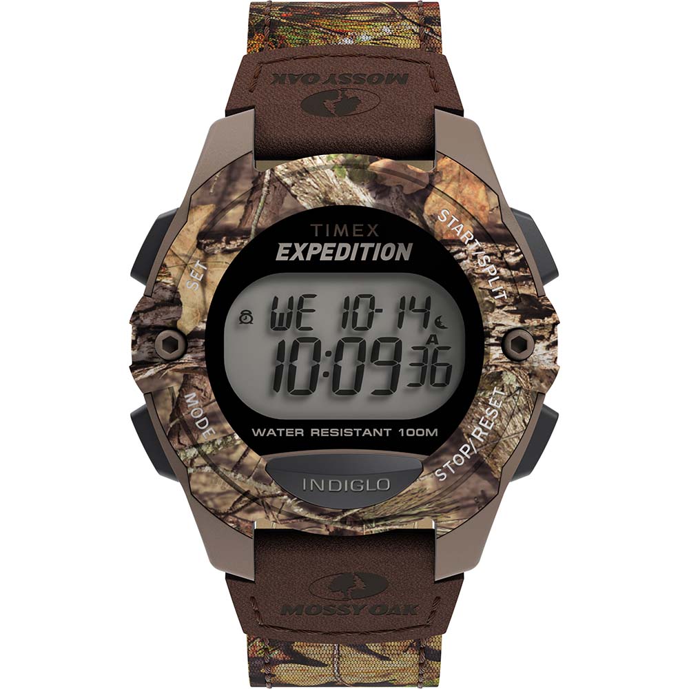 Timex Expedition Mens Classic Digital Chrono Full-Size Watch - Country Camo OutdoorUp