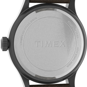 Timex Expedition Scout - Khaki Dial - Brown Leather Strap OutdoorUp