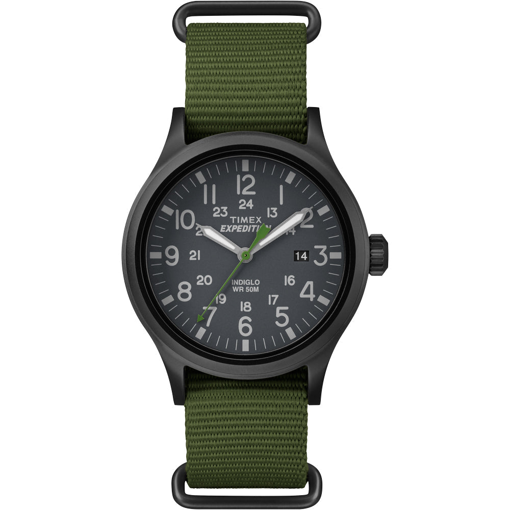 Timex Expedition Scout Slip-Thru Watch - Green OutdoorUp
