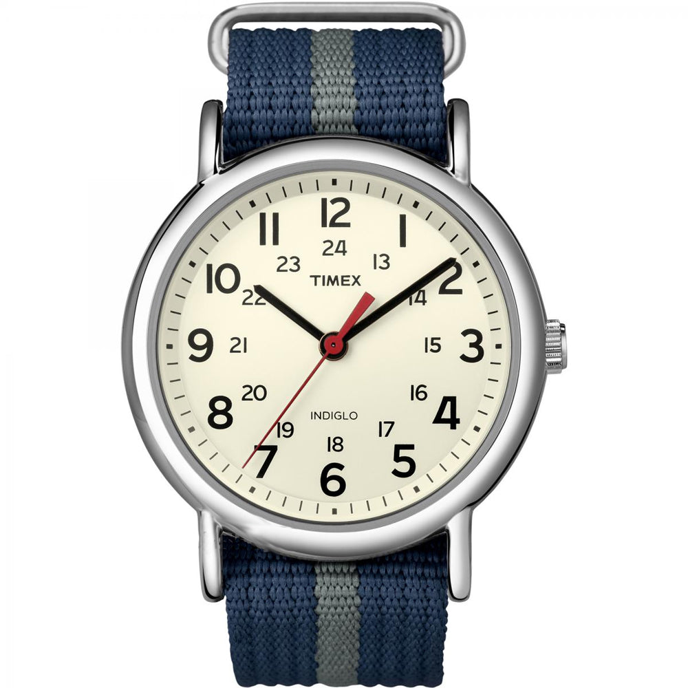 Timex Weekender Slip-Thru Watch - Navy/Grey OutdoorUp