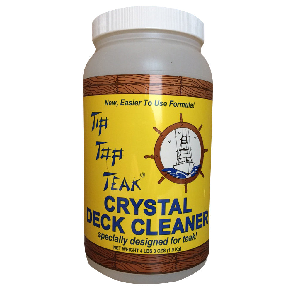 Tip Top Teak Crystal Deck Cleaner - Half Gallon (4lbs 3oz) OutdoorUp