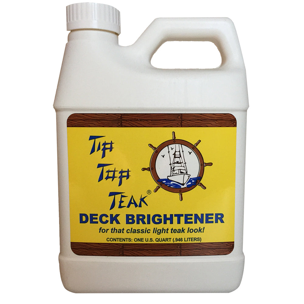 Tip Top Teak Deck Brightener - Quart OutdoorUp