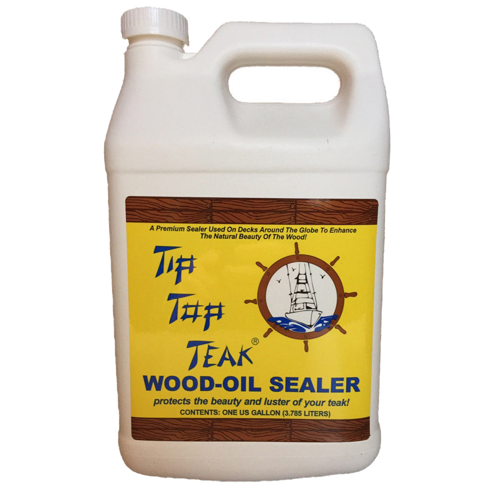 Tip Top Teak Wood Oil Sealer - Gallon OutdoorUp