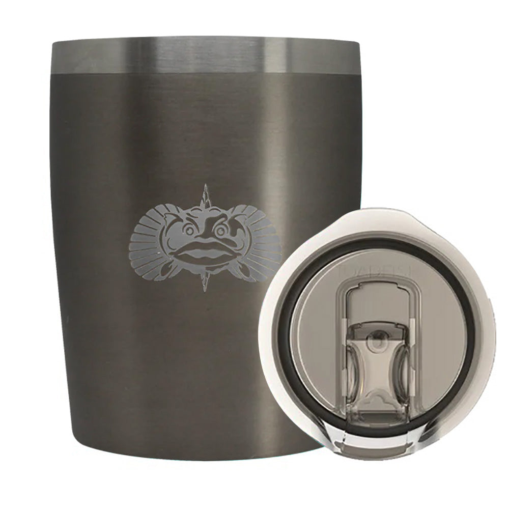 Toadfish Non-Tipping 10oz Rocks Tumbler - Graphite OutdoorUp