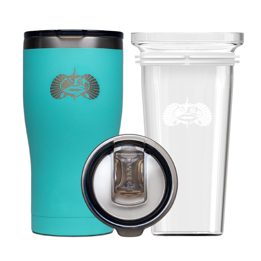 Toadfish Non-Tipping 20oz Tumbler - Teal OutdoorUp
