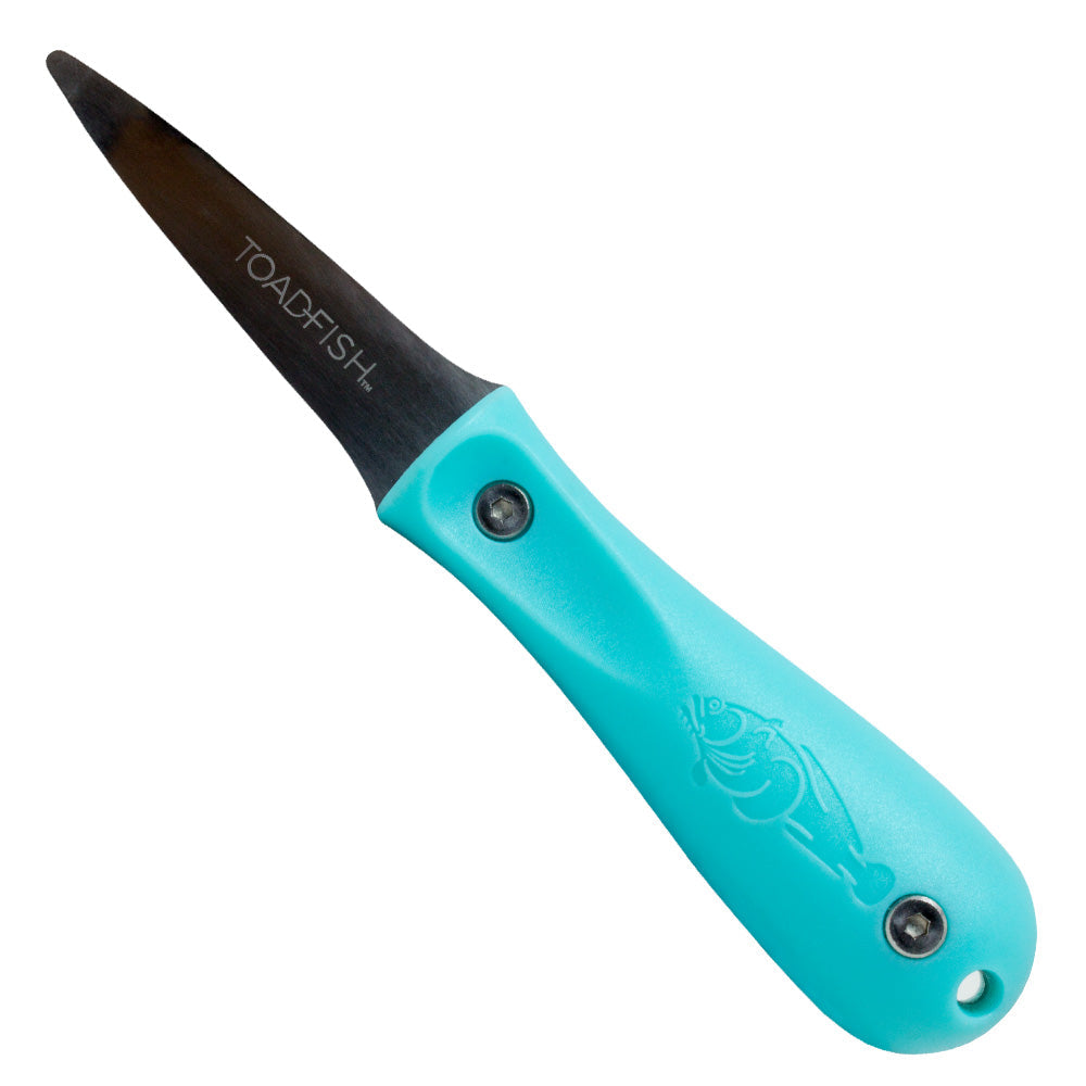 Toadfish Put Em Back Oyster Knife - Teal OutdoorUp