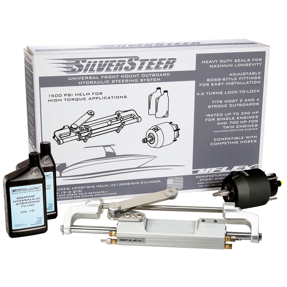 Uflex SilverSteer Outboard Hydraulic Tilt Steering System - UC130 V1 OutdoorUp