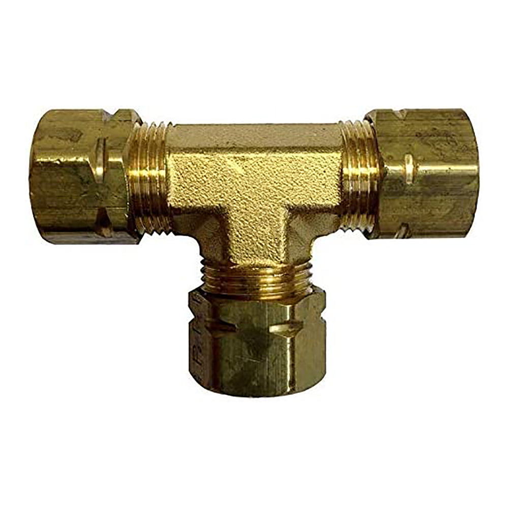 Uflex Union T-Fitting f/3/8" Tube Compression Hose Fittings OutdoorUp