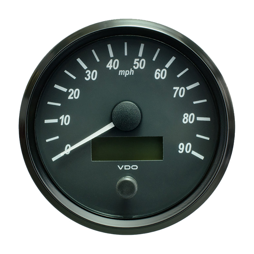 VDO SingleViu 100mm (4") Speedometer - 90 MPH OutdoorUp
