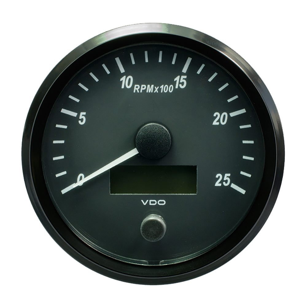 VDO SingleViu 100mm (4") Tachometer - 2500 RPM OutdoorUp