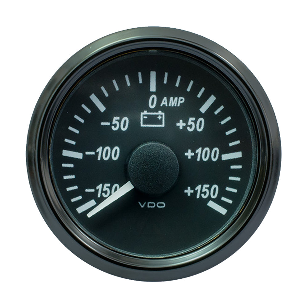 VDO SingleViu 52mm (2-1/16") Ammeter - 150 AMP OutdoorUp