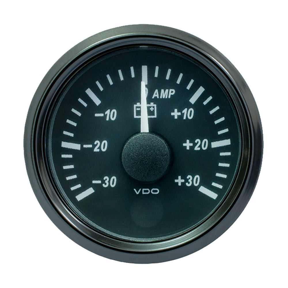 VDO SingleViu 52mm (2-1/16") Ammeter - 30 AMP OutdoorUp