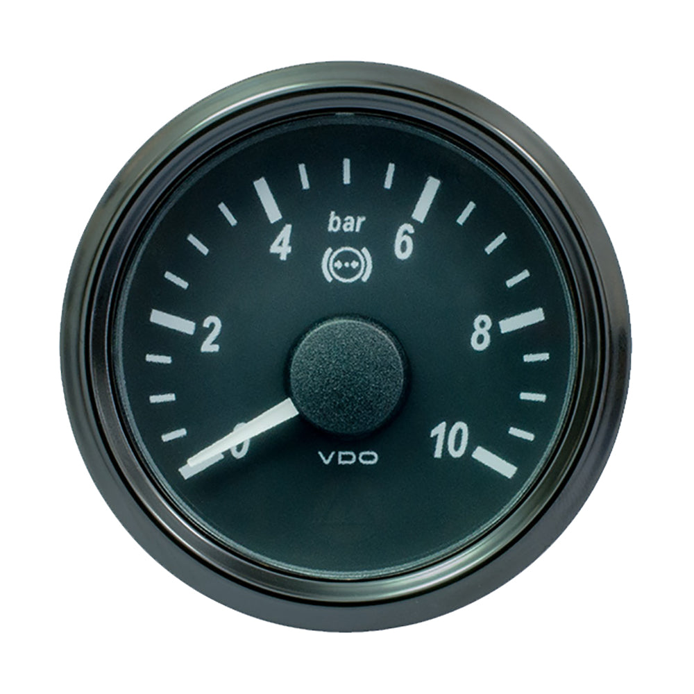 VDO SingleViu 52mm (2-1/16") Brake Pressure Gauge - 10 Bar - 0-5V OutdoorUp