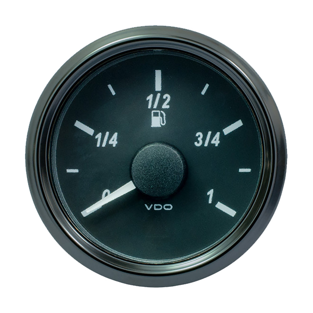 VDO SingleViu 52mm (2-1/16") Fuel Level Gauge - Euro - 90-5 Ohm OutdoorUp