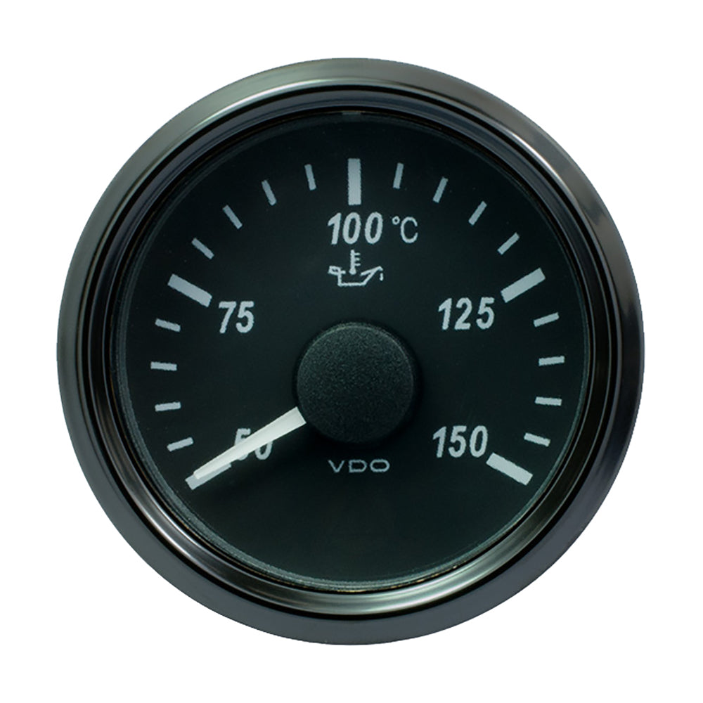 VDO SingleViu 52mm (2-1/16") Oil Temp. Gauge - 150 C - 322-18 Ohm OutdoorUp