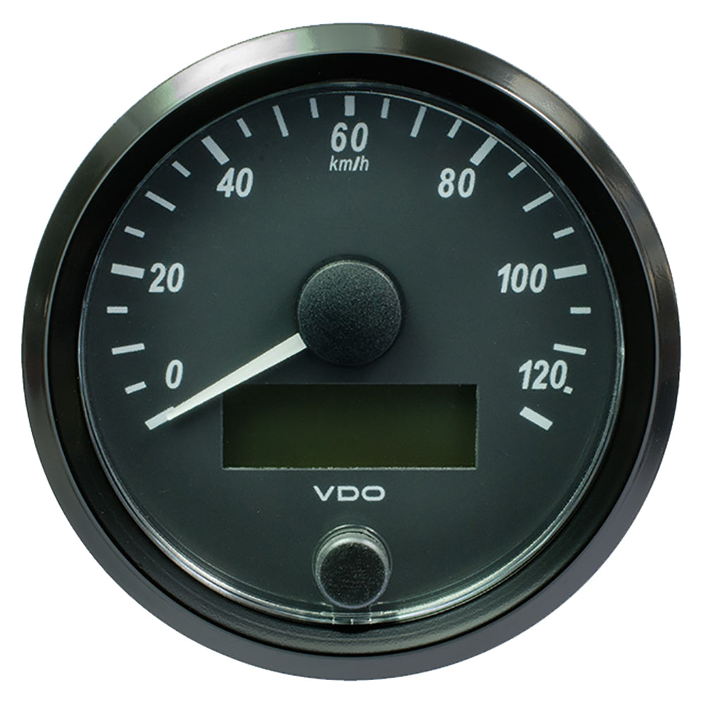 VDO SingleViu 80mm (3-1/8") Speedometer - 120 KM/H OutdoorUp